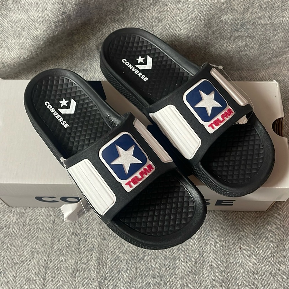 CONVERSE x Telfar RUBBER SLIDES